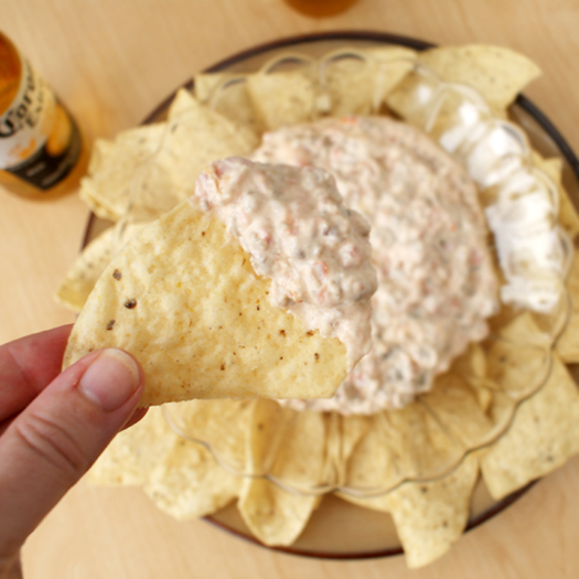 jimmy dean sausage dip with cream cheese and rotel tomatoes